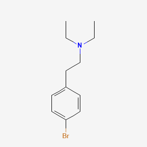 molecular formula C12H18BrN B3246077 2-(4-Bromophenyl)-N,N-diethylethanamine CAS No. 174769-98-3
