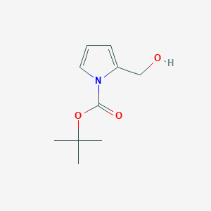 molecular formula C10H15NO3 B3246150 tert-Butyl 2-(hydroxymethyl)-1H-pyrrole-1-carboxylate CAS No. 175689-33-5