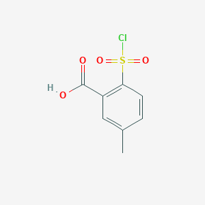 2-(Chlorosulfonyl)-5-methylbenzoic acid