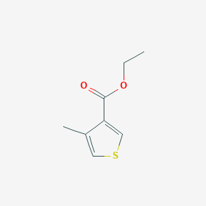 molecular formula C8H10O2S B3246268 4-Methylthiophene-3-carboxylic acid ethyl ester CAS No. 177032-11-0