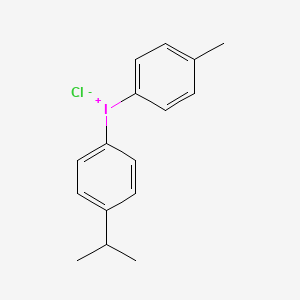 molecular formula C16H18ClI B3246435 (4-Methylphenyl)[4-(propan-2-yl)phenyl]iodanium chloride CAS No. 178233-70-0