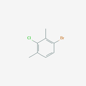 molecular formula C8H8BrCl B3246440 1-Bromo-3-chloro-2,4-dimethylbenzene CAS No. 1782344-83-5