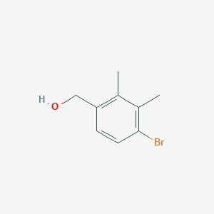 molecular formula C9H11BrO B3246508 (4-Bromo-2,3-dimethylphenyl)methanol CAS No. 1785359-83-2