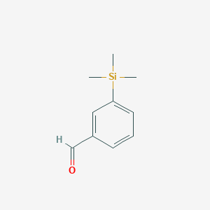 molecular formula C10H14OSi B3246595 3-(Trimethylsilyl)benzaldehyde CAS No. 17887-54-6