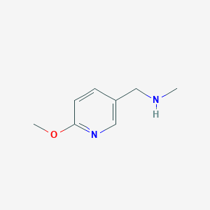 [(6-Methoxypyridin-3-yl)methyl](methyl)amine
