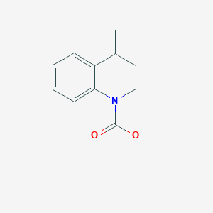 molecular formula C15H21NO2 B3246720 tert-Butyl 4-methyl-3,4-dihydroquinoline-1(2H)-carboxylate CAS No. 179898-75-0