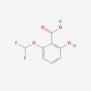 2-(Difluoromethoxy)-6-hydroxybenzoic acid