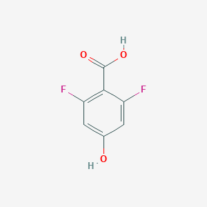 B032468 2,6-difluoro-4-Hydroxybenzoic Acid CAS No. 214917-68-7