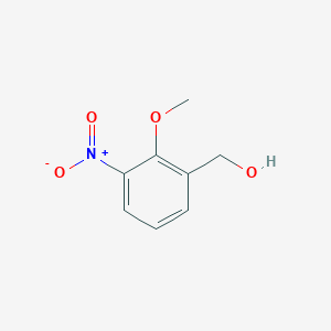 molecular formula C8H9NO4 B3246820 (2-Methoxy-3-nitro-phenyl)-methanol CAS No. 180148-35-0