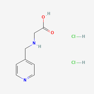 molecular formula C8H12Cl2N2O2 B3246876 2-[(Pyridin-4-ylmethyl)amino]acetic acid dihydrochloride CAS No. 1803585-23-0