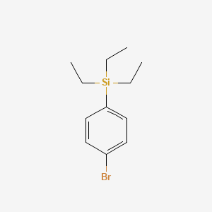 molecular formula C12H19BrSi B3246887 (4-溴苯基)三乙基硅烷 CAS No. 18036-95-8