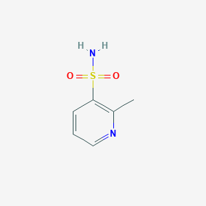 molecular formula C6H8N2O2S B3246918 2-甲基吡啶-3-磺酰胺 CAS No. 1803842-09-2