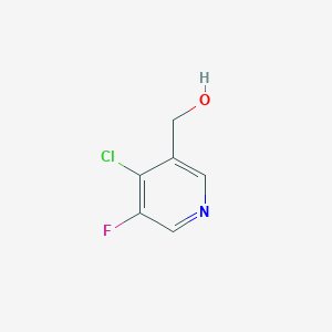 molecular formula C6H5ClFNO B3247008 (4-Chloro-5-fluoropyridin-3-yl)methanol CAS No. 1807166-44-4