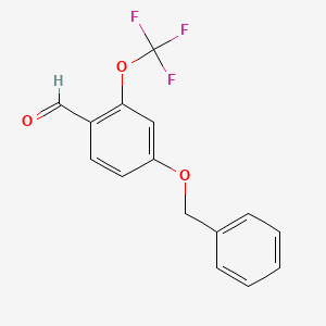 4-Benzyloxy-2-(trifluoromethoxy)benzaldehyde