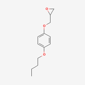 molecular formula C13H18O3 B3247321 2-((4-Butoxyphenoxy)methyl)oxirane CAS No. 18110-27-5