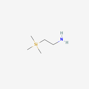 molecular formula C5H15NSi B3247353 (2-Aminoethyl)trimethylsilane CAS No. 18135-04-1