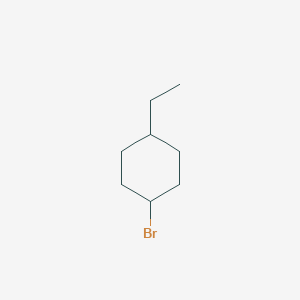 molecular formula C8H15B B3247390 1-Bromo-4-ethylcyclohexane CAS No. 181804-88-6