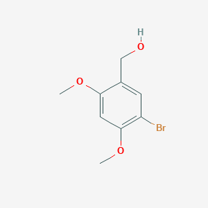molecular formula C9H11BrO3 B3247398 5-Bromo-2,4-dimethoxybenzyl alcohol CAS No. 181819-62-5
