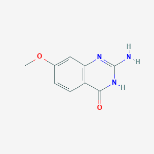 molecular formula C9H9N3O2 B3247423 2-amino-7-methoxyquinazolin-4(3H)-one CAS No. 181871-74-9