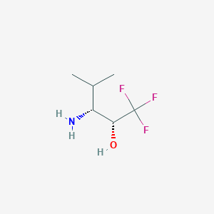 (2S,3R)-3-Amino-1,1,1-trifluoro-4-methylpentan-2-ol