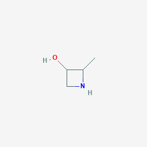 molecular formula C4H9NO B3247528 2-Methylazetidin-3-ol CAS No. 1821740-19-5