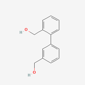 molecular formula C14H14O2 B3247606 [1,1'-Biphenyl]-2,3'-diyldimethanol CAS No. 1822846-27-4