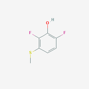 2,6-Difluoro-3-(methylthio)-phenol