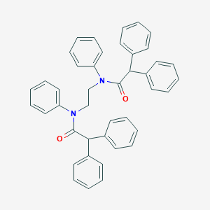 molecular formula C42H36N2O2 B324808 N,N'-1,2-ethanediylbis(N,2,2-triphenylacetamide) 
