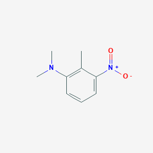 molecular formula C9H12N2O2 B3248104 N,N,2-trimethyl-3-nitroaniline CAS No. 183555-60-4