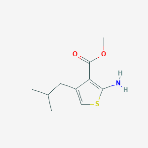 Methyl 2-amino-4-(2-methylpropyl)thiophene-3-carboxylate