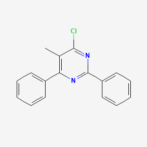 4-Chloro-5-methyl-2,6-diphenylpyrimidine