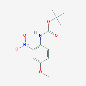 (4-Methoxy-2-nitro-phenyl)-carbamic acid tert-butyl ester