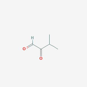 molecular formula C5H8O2 B3248313 异丙基乙二醛 CAS No. 18556-89-3