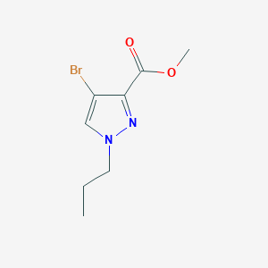 methyl 4-bromo-1-propyl-1H-pyrazole-3-carboxylate