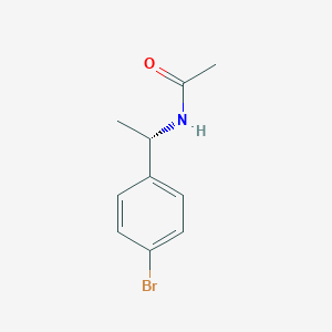molecular formula C10H12BrNO B3248402 (S)-N-(1-(4-Bromophenyl)ethyl)acetamide CAS No. 186296-23-1
