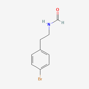 molecular formula C9H10BrNO B3248414 N-[2-(4-bromophenyl)ethyl]formamide CAS No. 186390-59-0
