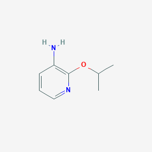 molecular formula C8H12N2O B3248523 2-(丙-2-氧基)吡啶-3-胺 CAS No. 187654-86-0