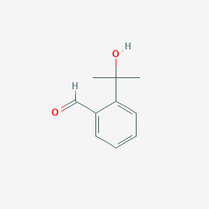 molecular formula C10H12O2 B3248598 2-(2-Hydroxypropan-2-yl)benzaldehyde CAS No. 188175-52-2