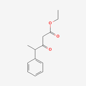 molecular formula C13H16O3 B3248633 Ethyl 3-oxo-4-phenylpentanoate CAS No. 188396-20-5