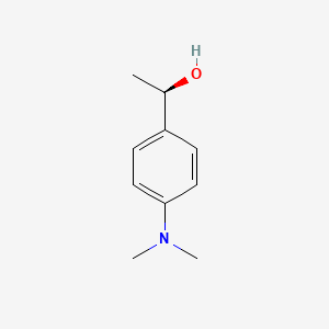 molecular formula C10H15NO B3248689 (R)-1-(4-(Dimethylamino)phenyl)ethanol CAS No. 188753-51-7