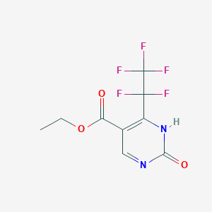 Ethyl 2-hydroxy-4-(perfluoroethyl)pyrimidine-5-carboxylate