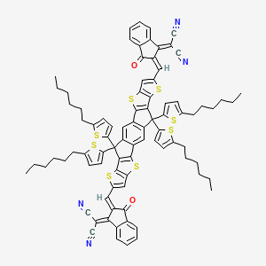 molecular formula C86H74N4O2S8 B3248746 ITIC-Th CAS No. 1889344-13-1