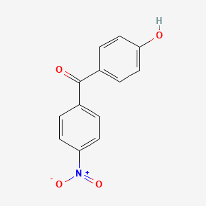 molecular formula C13H9NO4 B3248785 (4-Hydroxyphenyl)(4-nitrophenyl)methanone CAS No. 18920-70-2
