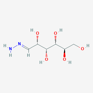 molecular formula C6H14N2O5 B3248904 D-葡萄糖腙 CAS No. 190259-02-0