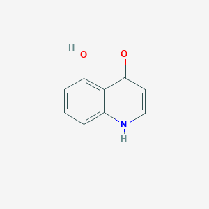 molecular formula C10H9NO2 B3248924 5-Hydroxy-8-methylquinolin-4(1H)-one CAS No. 190516-92-8