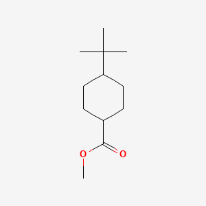 molecular formula C12H22O2 B3248948 4-叔丁基环己烷甲酸甲酯 CAS No. 19091-08-8