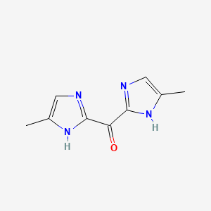 5-methyl-2-(5-methyl-1H-imidazole-2-carbonyl)-1H-imidazole