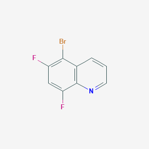 5-Bromo-6,8-difluoroquinoline