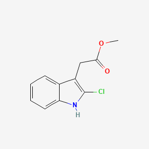 Methyl 2-(2-chloro-1H-indol-3-yl)acetate