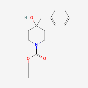 Tert-butyl 4-benzyl-4-hydroxypiperidine-1-carboxylate